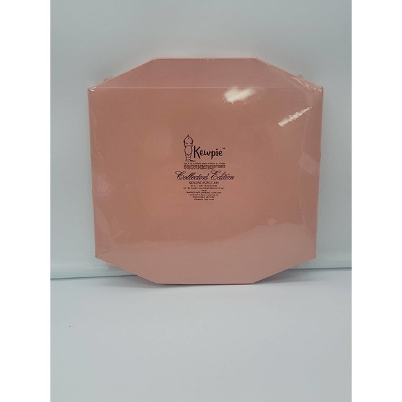 Vintage Rose O'Neill Kewpie Plate Unique Rare Bird House Friend 8" NOS Sealed - Picture 4 of 6